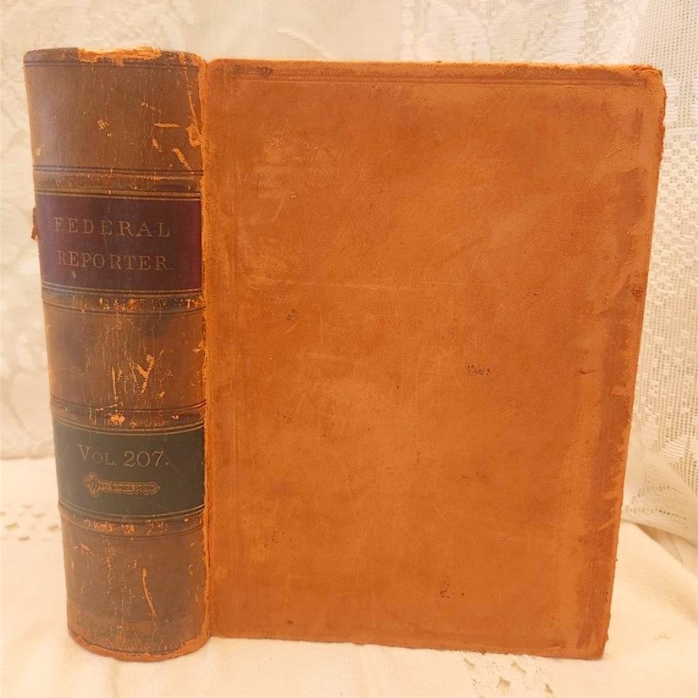 1914 Edition Volume 207 of The Federal Reporter Book
